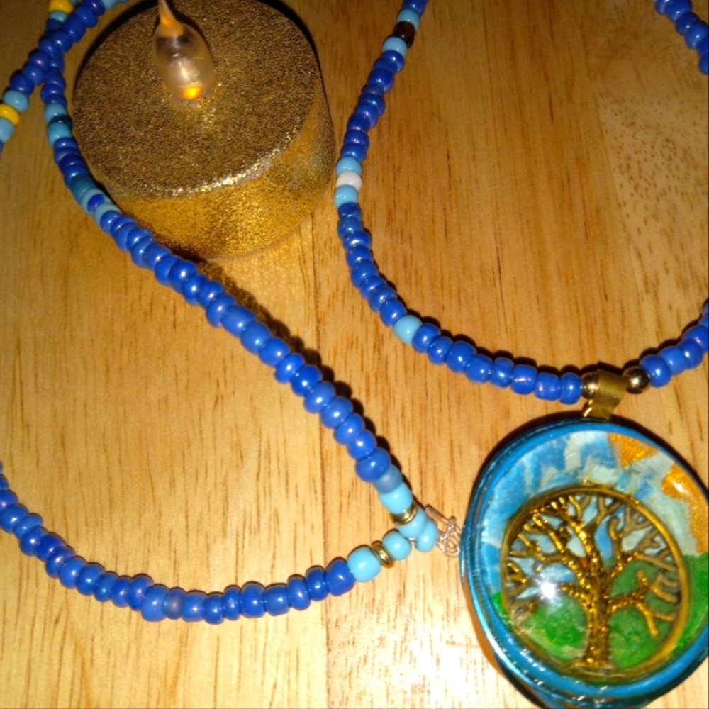 Tree of life on a necklace